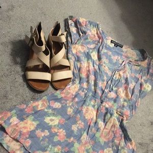 A floral romper